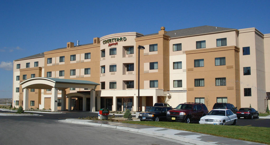 Courtyard Casper Hotel Bagian luar foto